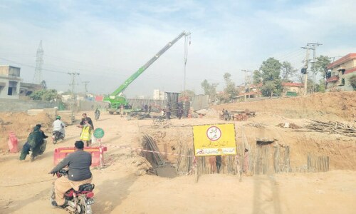 Adiala Road flyover may not be completed before Eidul Fitr