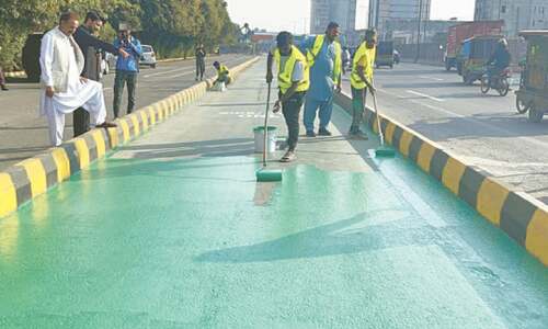 LDA forms committee to probe paint fading at Ferozepur Road bikers&rsquo; lane