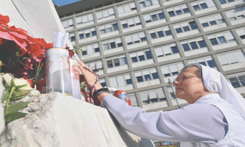 Pope not yet cured, but ‘not in danger of death’ Pope not yet cured, but ‘not in danger of death’