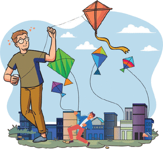 Advice; Say no to flying kites! Advice; Say no to flying kites!