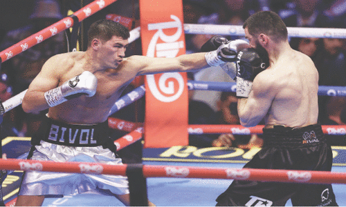 Bivol takes Beterbiev&rsquo;s undisputed  light-heavyweight world title