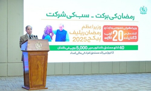 PM Shehbaz launches Rs20bn Ramazan package for 4m families PM Shehbaz launches Rs20bn Ramazan package for 4m families