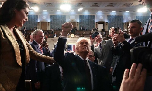 ‘America is back,’ Trump declares in divisive Congress speech ‘America is back,’ Trump declares in divisive Congress speech