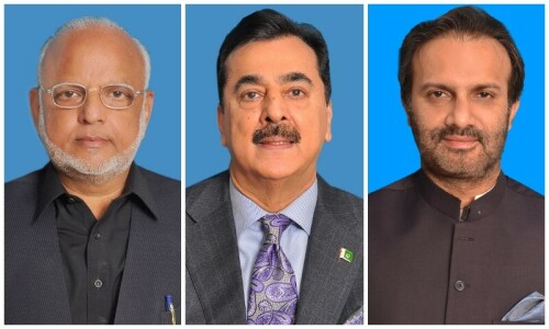 Senate chairman issues production orders of PTI&rsquo;s Ejaz Chaudhry, Aon Abbas for Saturday