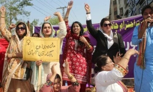 Aurat March to go ahead in Islamabad &lsquo;without permission&rsquo;