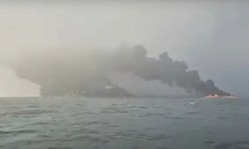 North Sea tanker and cargo ship collision injures 32 North Sea tanker and cargo ship collision injures 32