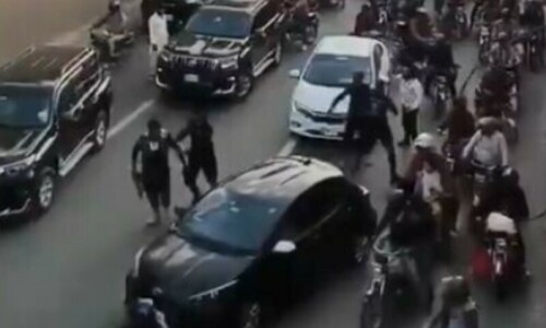 4 suspects involved in Lahore Underpass shooting incident arrested: police