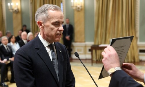 Mark Carney sworn in as Canadian PM Mark Carney sworn in as Canadian PM