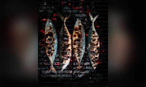 Grilled fish draws people for iftar at Peshawar&rsquo;s Namak Mandi