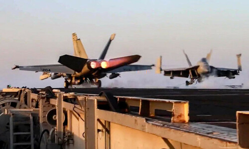 US vows &lsquo;unrelenting&rsquo; campaign to halt Houthi ship attacks