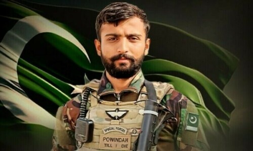 Soldier martyred in Dera, militants ‘occupy’ abandoned Bannu post Soldier martyred in Dera, militants ‘occupy’ abandoned Bannu post