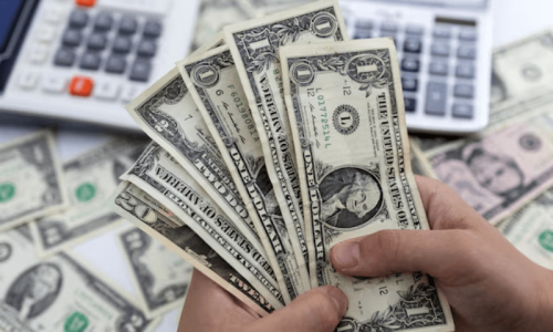 Dollar outflow doubles Dollar outflow doubles