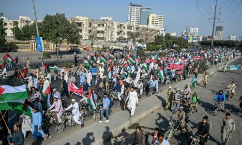 Parties hold rallies in Karachi to condemn Israeli brutalities in Gaza Parties hold rallies in Karachi to condemn Israeli brutalities in Gaza