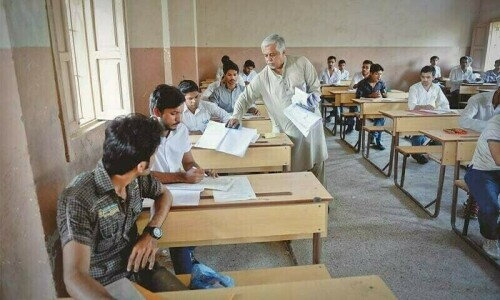 Future of Board of Intermediate Education Karachi students at stake as govt takes no action on exam fiasco report Future of Board of Intermediate Education Karachi students at stake as govt takes no action on exam fiasco report