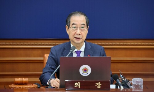 South Korea court reinstates impeached PM Han as acting president