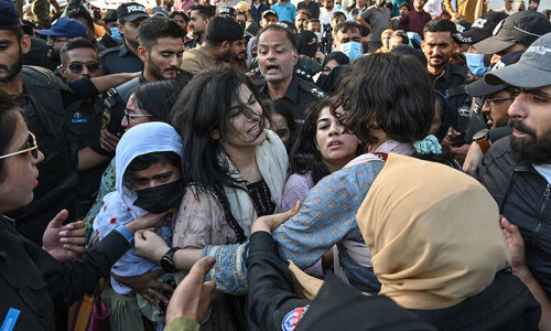Sammi, 4 others detained in Karachi for a month under MPO