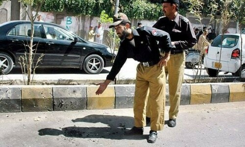 Three police officials martyred in gun attacks in KP Three police officials martyred in gun attacks in KP