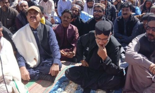 Sit-in will continue until our women reach home after being released: BNP&rsquo;s Mengal