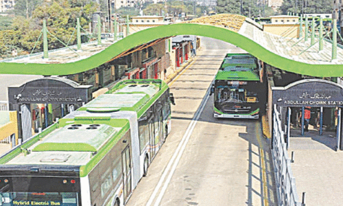 Sindh govt to take control of BRT Green, Orange lines from March 10