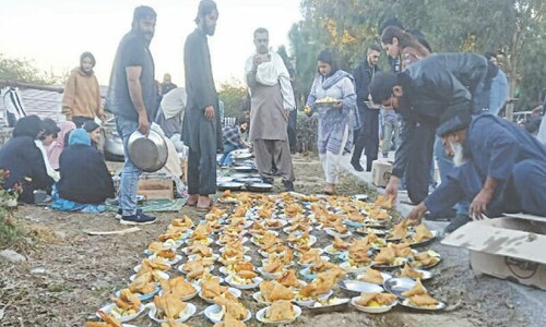 Iftar Dastarkhwan in Islamabad serves underprivileged