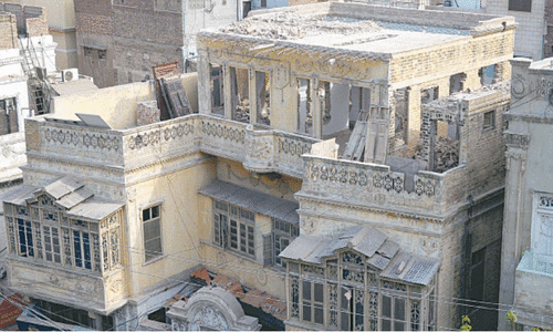 Another heritage building in Hyderabad partially demolished