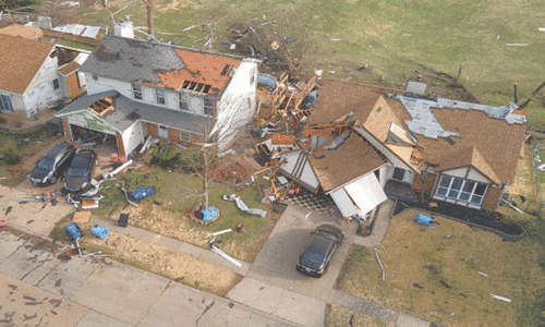 Storm in US leaves 14 dead