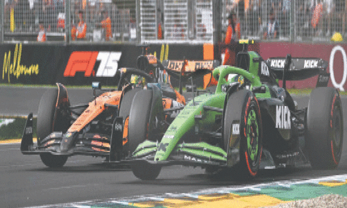 Norris edges Piastri for pole as McLaren lock out Melbourne front row
