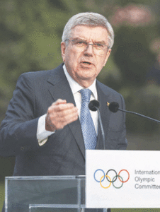 Peace is the watchword for Olympism, says Bach