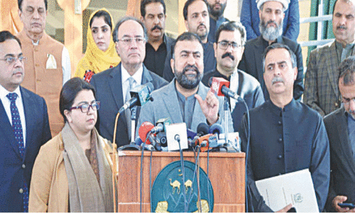 Cabinet ministers review development, security issues in Balochistan