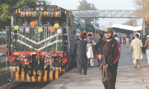 Jaffar Express resumes operation from Peshawar after 17-day gap
