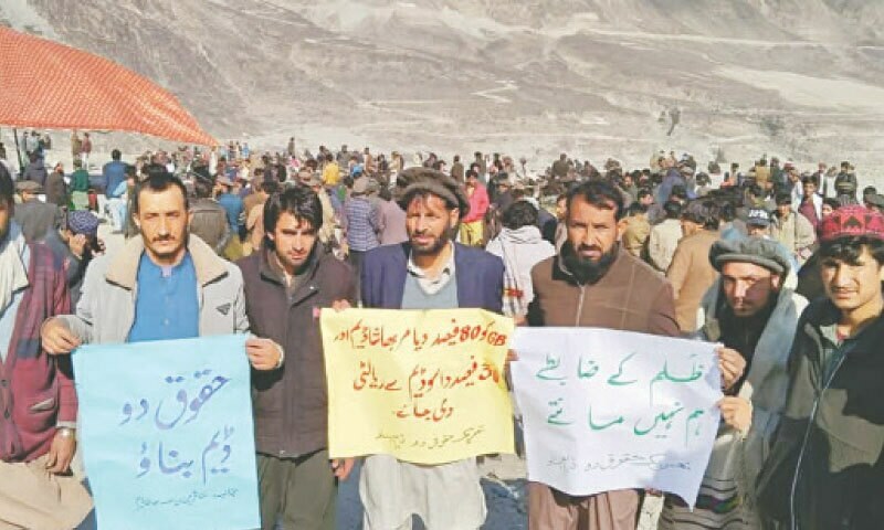 Diamer-Bhasha Dam protest enters seventh week