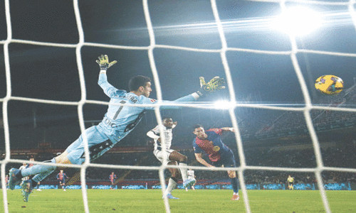 Barca bolster title bid by winning match they didn’t want to play Barca bolster title bid by winning match they didn’t want to play