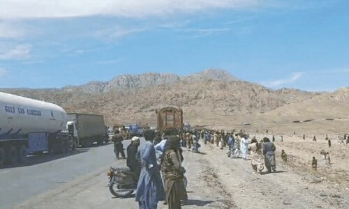 Suicide bomber targets BNP-M sit-in near Mastung Suicide bomber targets BNP-M sit-in near Mastung
