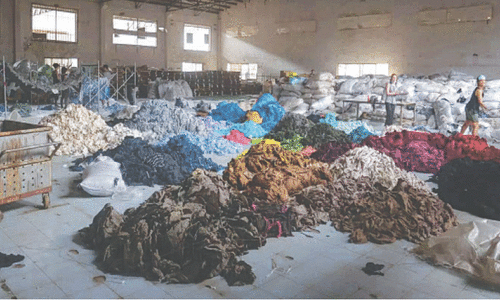 Fashion firms producing  truckload of textile waste every second