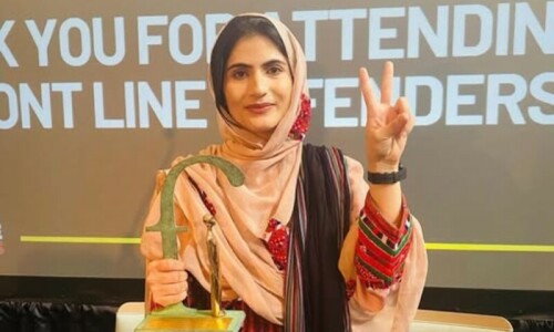 BYC leader Sammi Deen released from Karachi prison after week in custody under MPO BYC leader Sammi Deen released from Karachi prison after week in custody under MPO