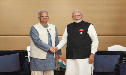 Indian PM Modi and Bangladesh’s Yunus hold first talks after Hasina exit Indian PM Modi and Bangladesh’s Yunus hold first talks after Hasina exit