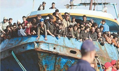 Analysis: Stern penalty, no victim liability proposed to curb human smuggling