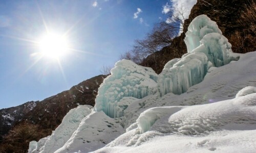 Artificial glaciers boost water supply in Gilgit-Baltistan Artificial glaciers boost water supply in Gilgit-Baltistan