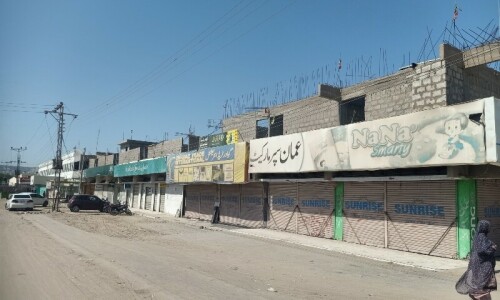 Shutter-down strike observed in various parts of Balochistan on BNP’s call Shutter-down strike observed in various parts of Balochistan on BNP’s call