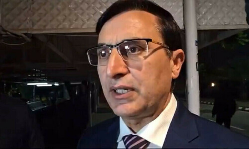 PTI has nothing to do with US bill calling for sanctions on state functionaries: Barrister Gohar PTI has nothing to do with US bill calling for sanctions on state functionaries: Barrister Gohar