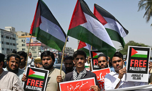 Protests across Pakistan slam Israeli aggression in Gaza