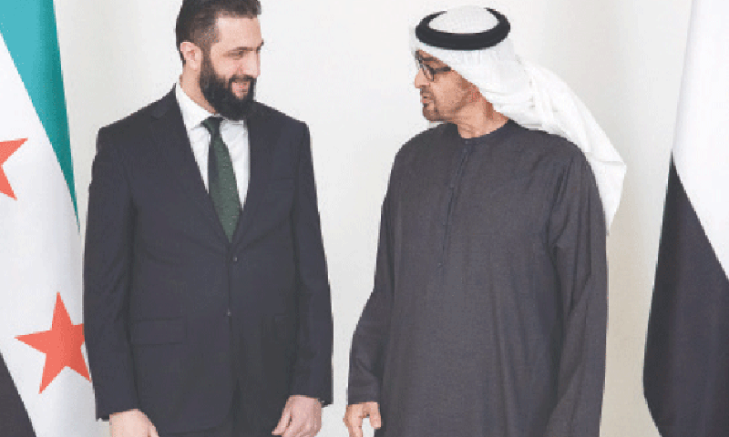 UAE wants to support Syria reconstruction, says Al Nahyan