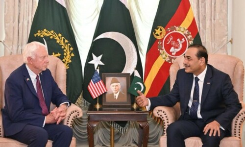 Fact check: Video of army chief talking to US lawmakers is dubbed Fact check: Video of army chief talking to US lawmakers is dubbed