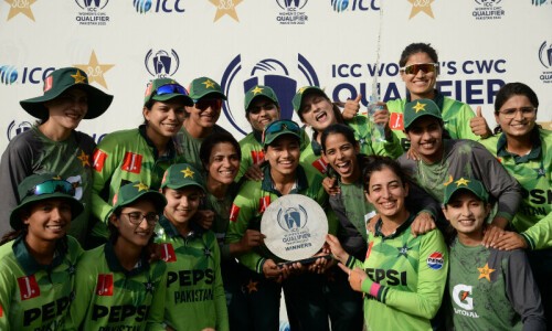 Unbeaten Pakistan wrap up Women’s World Cup qualifiers with 7-wicket win over Bangladesh Unbeaten Pakistan wrap up Women’s World Cup qualifiers with 7-wicket win over Bangladesh