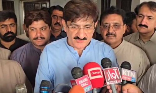 Sindh CM says controversial canals project to die down before budget Sindh CM says controversial canals project to die down before budget
