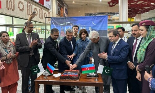 PIA launches inaugural flight from Lahore to Baku