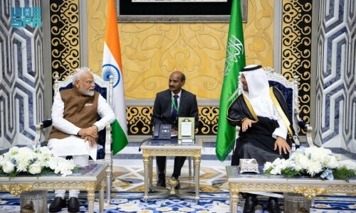 Indian PM Modi visits Saudi Arabia to bolster ties