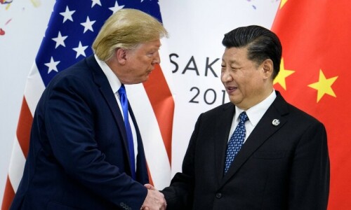 China says door for US trade talks &lsquo;wide open&rsquo;