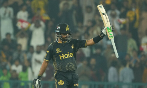 HBL PSL 2025: Skipper Babar steers Peshawar Zalmi to seven-wicket victory against Lahore Qalandars