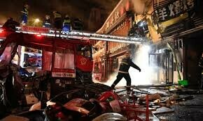 Restaurant fire in northeast China kills 22 Restaurant fire in northeast China kills 22